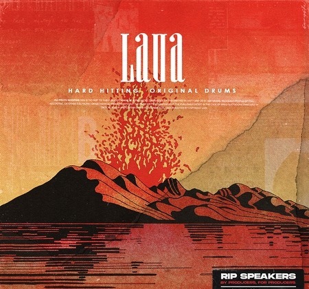 Rip Speakers Lava: Hard-Hitting Original Drums WAV